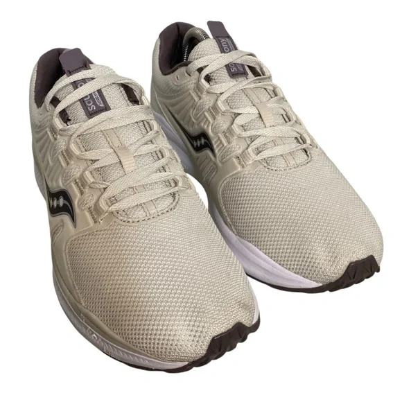 Saucony VersaFoam Inferno Shoe Womens 9.5 Beige S30035 Low Road Running Sneaker - Picture 6 of 8